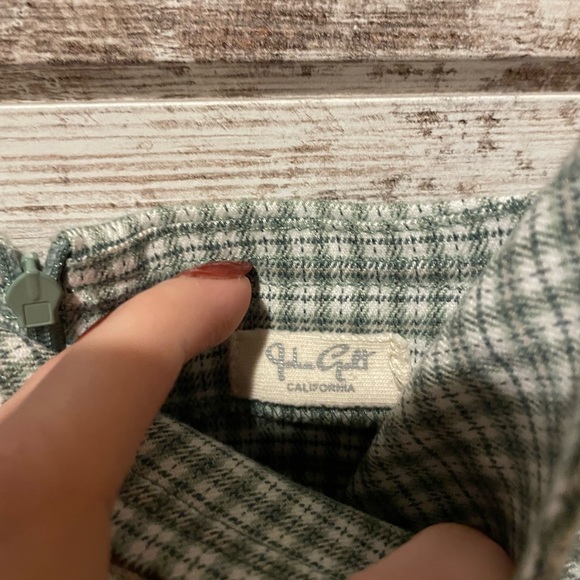 Brandy Melville Green Checkered Dress - Picture 2 of 3